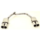 FMS Duplex Sportendschalldämpfer für VW GOLF V...