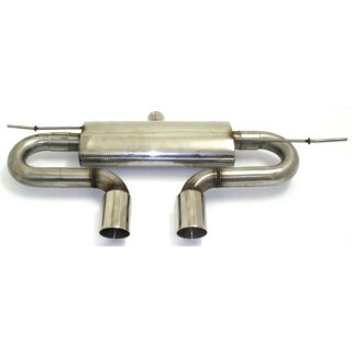 FMS Duplex Sportendschalldämpfer für VW GOLF VI 5K1 1.4 TSI - 90 KW / 971445TRLD-x