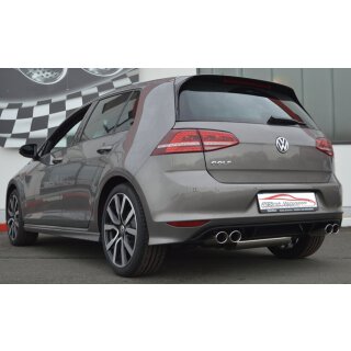 FMS Duplex Sportendschalldämpfer für VW GOLF VII 5G1,BE1 1.4 TSI - 103 KW / 971450BD-x