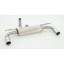 FMS Duplex Sportendschalldämpfer für VW GOLF...