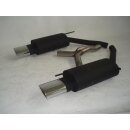 FMS Duplex Sportendschalldämpfer für VW TRANSPORTER T4 Bus 70XB,70XC,7DB,7DW 2.4 D - 55 KW / 921420D-x