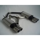 FMS Duplex Sportendschalldämpfer für VW TRANSPORTER T4 Bus 70XB,70XC,7DB,7DW 2.8 VR 6 - 103 KW / 971420D-x