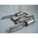 FMS Duplex Sportendschalldämpfer für VW TRANSPORTER T5 Bus 7HB,7HJ,7EB,7EJ,7EF 1.9 TDI - 77 KW / 971422D-x