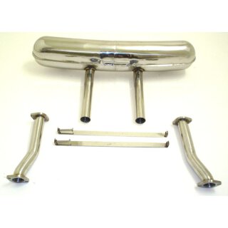 FMS Sportendschalldämpfer mittig für PORSCHE 911 2.0 T - 81 KW / M970100