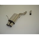 FMS Sportendschalldämpfer für BMW 3 Compact E46 318 ti - 105 KW / 971327A-x