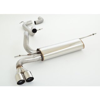 FMS Sportendschalldämpfer für FORD FOCUS II DA 1.4 - 59 KW / 971201-x