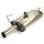 FMS Sportendschalldämpfer für OPEL KADETT E CC 33,34,43,44 1.4 i - 44 KW / 971109-x