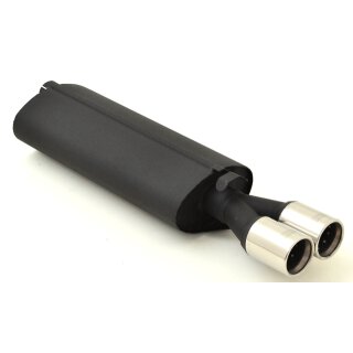 FMS Sportendschalldämpfer für OPEL KADETT E CC 33,34,43,44 2.0 GSI 16V - 110 KW / 921109A-x