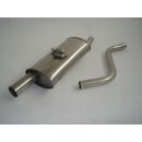 FMS Sportendschalldämpfer für VW POLO 86C,80...