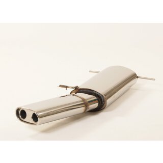 FMS Sportendschalldämpfer für VW SCIROCCO 53B 1.6 - 53 KW / 971401CS-x