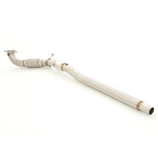 FMS 76mm Downpipe mit 200 Zellen Sport Katalysator für SKODA OCTAVIA Combi 1Z5 2.0 RS - 147 KW / 981425G-X3-DPKA