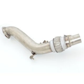 FMS 76mm Downpipe für BMW 1 F20 118 i - 125 KW / 981365-X3-DP