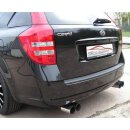 FMS Duplex Endrohrsystem für KIA CEED SW ED 1.6 - 93...