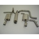 FMS 70mm Duplex Anlage für FORD MONDEO IV BA7 2.5 - 162 KW / 881225TD-x