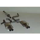 FMS 70mm Duplex Anlage für FORD S-MAX WA6 2.0 EcoBoost - 176 KW / 881236TD-x