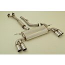 FMS 70mm Duplex Anlage für HYUNDAI GENESIS Coupe 3.8 V6 - 223 KW / 880410D-x