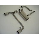 FMS 70mm Duplex Anlage für OPEL ASTRA GTC J 1.4 - 103 KW / 881171TD-x