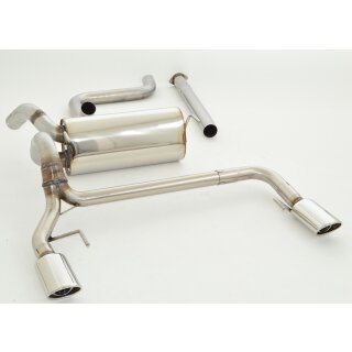 FMS 70mm Duplex Anlage für OPEL ASTRA GTC J 1.6 SIDI - 147 KW / 881171BTD-x