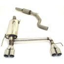 FMS 70mm Duplex Anlage für OPEL CORSA D 1.6 Turbo -...