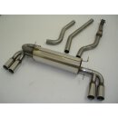 FMS 70mm Duplex Anlage für OPEL GT Cabriolet 2.0 - 194 KW / 881190D-x