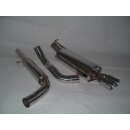 FMS 76mm Anlage für AUDI A3 8L1 1.9 TDI - 81 KW / 981012-X3-x