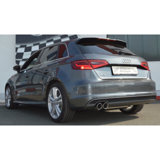FMS 76mm Anlage für AUDI A3 Sportback 8VA 2.0 TDI quattro - 110 KW / 981054A-X3-x