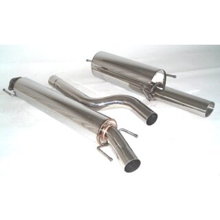 FMS 76mm Anlage für OPEL ASTRA G Coupe F07 2.0 16V Turbo - 140 KW / 981151T-X3-x