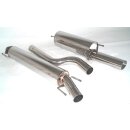 FMS 76mm Anlage für OPEL ASTRA G Coupe F07 2.0 16V Turbo - 147 KW / 981151T-X3-x