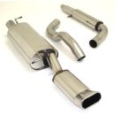 FMS 76mm Anlage für SKODA OCTAVIA 1U2 1.9 TDI - 74...