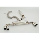 FMS 76mm Duplex Anlage für AUDI TT Roadster 8J9 2.0 TFSI - 155 KW / 991029A-X3-x