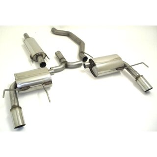 FMS 76mm Duplex Anlage für OPEL SIGNUM 2.8 V6 Turbo - 184 KW / 991177-X3-x