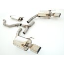 FMS 76mm Duplex Anlage für OPEL VECTRA C GTS 2.8 V6...