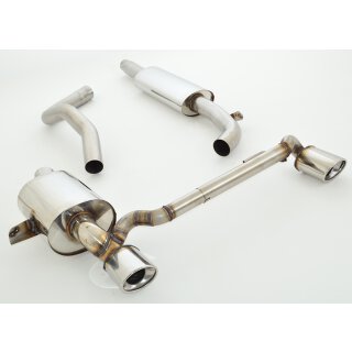 FMS 76mm Duplex Anlage für RENAULT MEGANE III Coupe DZ0/1 2.0 TCe 220 - 162 KW / 991911-X3-x