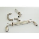 FMS 76mm Duplex Anlage für SEAT LEON SC 5F5 2.0 Cupra - 195 KW / 992750TCD-X3-x