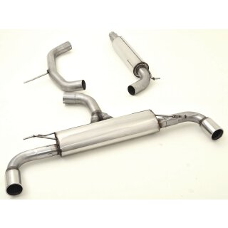 FMS 76mm Duplex Anlage für VW GOLF VI 5K1 2.0 GTi - 155 KW / 991445G-X3-x