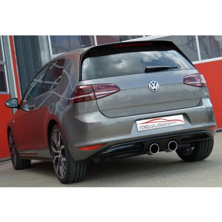 FMS 76mm Duplex Anlage für VW GOLF VII 5G1,BE1 2.0 GTD - 135 KW / 991450R32LD-X3-x