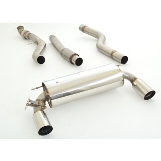 FMS 90mm Duplex Anlage für BMW 4 Coupe F32,F82 435 i - 250 KW / 681369D-x