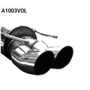 Bastuck Endschalldämpfer DTM mit Doppel-Endrohr...