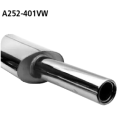 Bastuck Endschalldämpfer mit Einfach-Endrohr 1x...