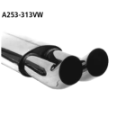 Bastuck Endschalldämpfer mit Doppel-Endrohr DTM 2x...