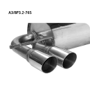 Bastuck Endschalldämpfer mit Doppel-Endrohr 2x...