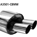 Bastuck Endschalldämpfer mit Doppel-Endrohr 2x...