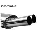 Bastuck Endschalldämpfer mit Doppel-Endrohr 2x...