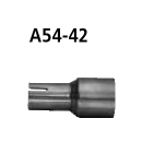 Bastuck Adapter Komplettanlage auf Serienanlage auf...