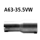 Bastuck Adapter Endschalldämpfer auf Serienanlage...