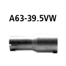 Bastuck Adapter Endschalldämpfer auf Serienanlage...