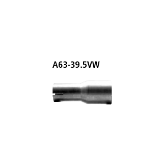 Bastuck Adapter Endschalldämpfer auf Serienanlage auf Ø 39.5 mm für RENAULT TWINGO I (C06_) 1.2 (C066, C068) - 43 KW / A63-39.5VW