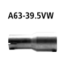 Bastuck Adapter Endschalldämpfer auf Serienanlage...