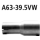 Bastuck Adapter Endschalldämpfer auf Serienanlage auf Ø 39.5 mm für SEAT IBIZA V (6J5, 6P5) 1.2 - 51 KW / A63-39.5VW