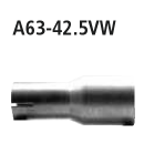 Bastuck Adapter Komplettanlage auf Ø 42.5 mm...